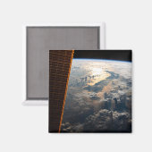 Sunglint blickt vor Celebes Meer in Südostasien Magnet (Vorderseite/Rückseite)