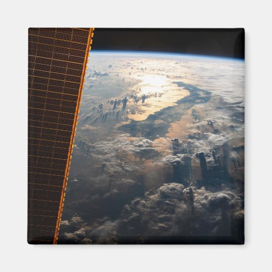 Sunglint blickt vor Celebes Meer in Südostasien Magnet (Vorne)