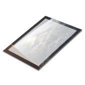 Sunglint blickt vor Celebes Meer in Südostasien Notizblock (angewinkelt)