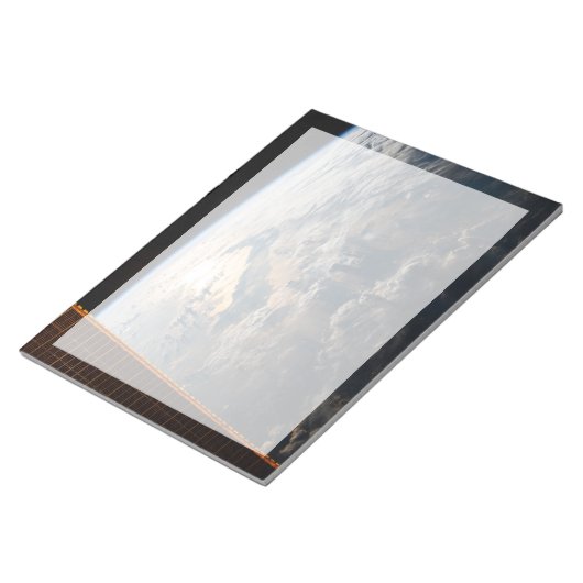 Sunglint blickt vor Celebes Meer in Südostasien Notizblock (angewinkelt)