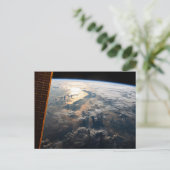 Sunglint blickt vor Celebes Meer in Südostasien Postkarte (Stehend Vorderseite)