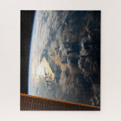 Sunglint blickt vor Celebes Meer in Südostasien Puzzle (Vertikal)