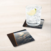 Sunglint blickt vor Celebes Meer in Südostasien Rechteckiger Pappuntersetzer (Vor Ort)