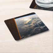 Sunglint blickt vor Celebes Meer in Südostasien Rechteckiger Pappuntersetzer (angewinkelt)