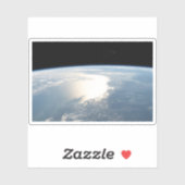 Sunglint spiegelt den Golf von Mexiko wider Aufkleber (Blatt)