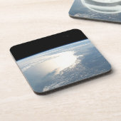 Sunglint spiegelt den Golf von Mexiko wider Getränkeuntersetzer (Linke Seite)