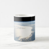 Sunglint spiegelt den Golf von Mexiko wider Kaffeetasse (Mittel)