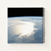 Sunglint spiegelt den Golf von Mexiko wider Notizblock (Rückseite)