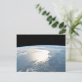 Sunglint spiegelt den Golf von Mexiko wider Postkarte (Stehend Vorderseite)