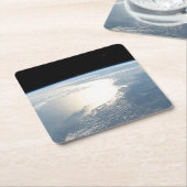 Sunglint spiegelt den Golf von Mexiko wider Rechteckiger Pappuntersetzer (angewinkelt)