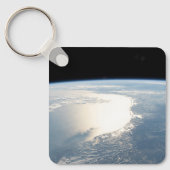 Sunglint spiegelt den Golf von Mexiko wider Schlüsselanhänger (Vorderseite)