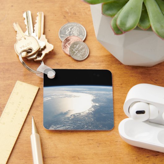 Sunglint spiegelt den Golf von Mexiko wider Schlüsselanhänger (Schreibtisch)