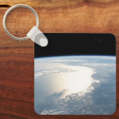 Sunglint spiegelt den Golf von Mexiko wider Schlüsselanhänger (Vorderseite)