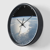 Sunglint spiegelt den Golf von Mexiko wider Uhr (Winkel)