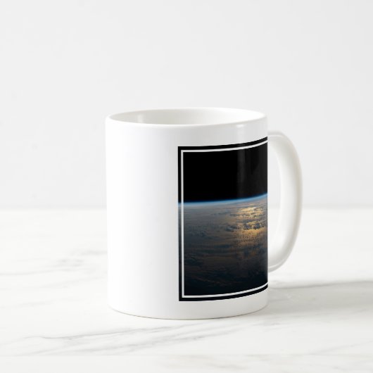 Sunglint strahlt aus einem teilweise bewölkten Süd Kaffeetasse (VorderseiteRechts)