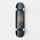 Sunglint strahlt aus einem teilweise bewölkten Süd Skateboard (Vorderseite)