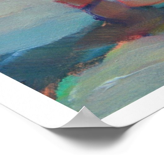 Sunhat Sisters - Zwei Mädchen am Strand Poster (Ecke)