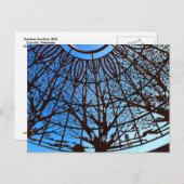 Sunken Gardens Dome Postkarte 1 (Vorne/Hinten)
