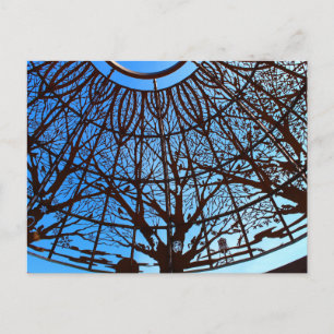 Sunken Gardens Dome Postkarte 1