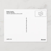 Sunken Gardens rosa Wasserlilie #90N 090 Postkarte (Rückseite)