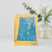 Sunken Lemuria Postkarte (Stehend Vorderseite)