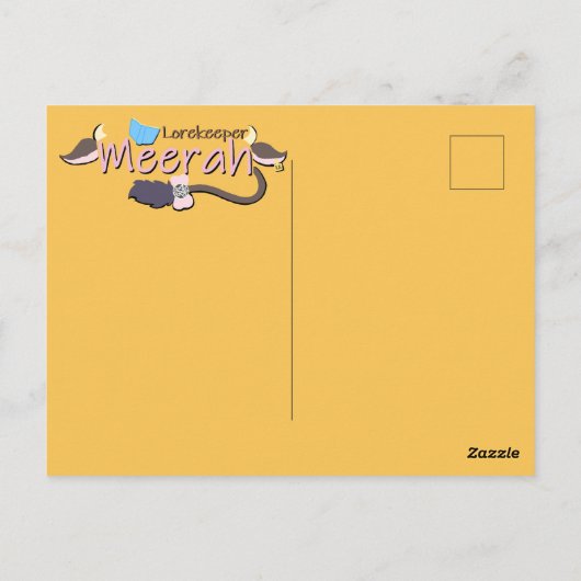 Sunken Lemuria Postkarte (Rückseite)