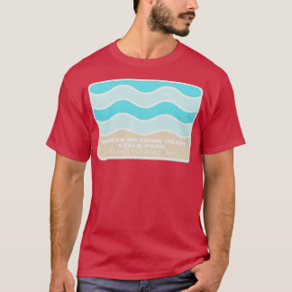 Sunken Meadow Beach Staat Park Long Island T-Shirt