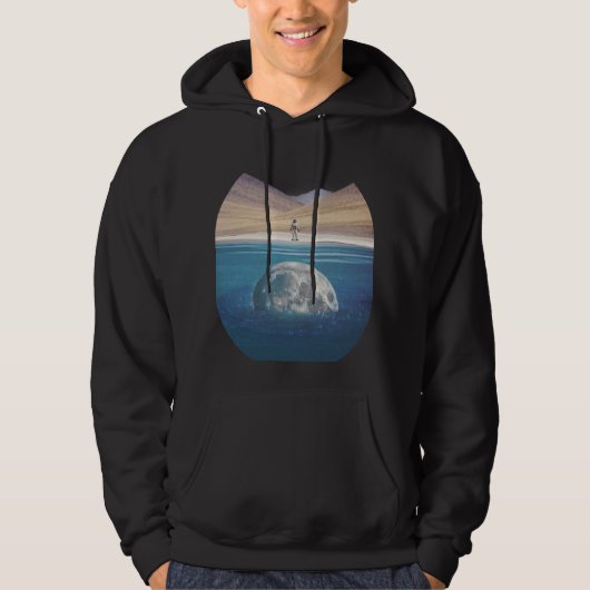 Sunken Moon Lonely Astronaut Hoodie (Vorderseite)