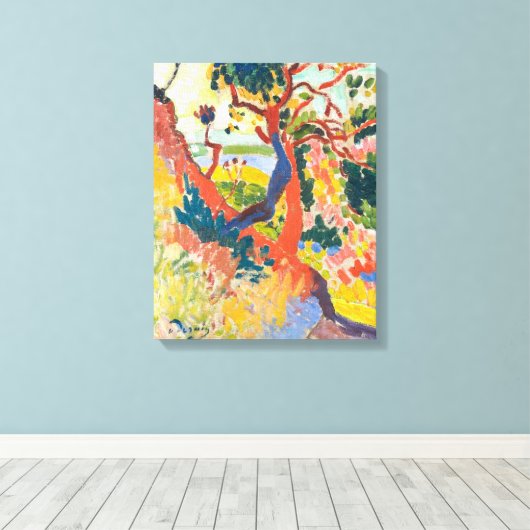 Sunken Path, L'Estaque | Andre Derain | Leinwanddruck (Insitu (Holzboden))