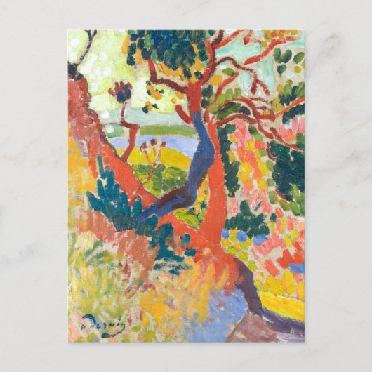 Sunken Path, L'Estaque | Andre Derain | Postkarte (Vorderseite)