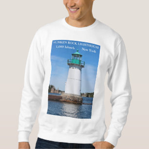 Sunken Rock Leuchtturm, New York Sweatshirt