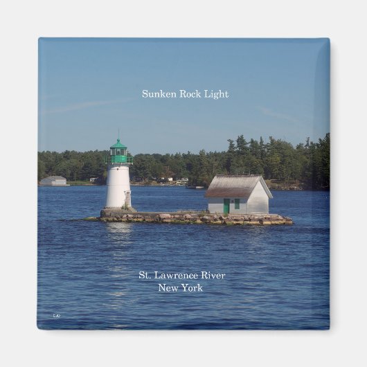 Sunken Rock Light Magnet (Vorne)