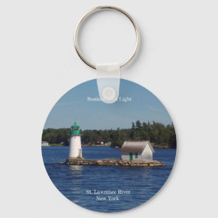 Sunken Rock Light Schlüsselkette Schlüsselanhänger