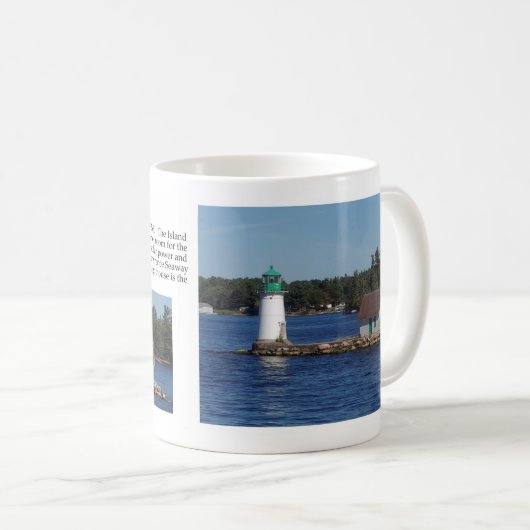 Sunken Rock Light Tasse (VorderseiteRechts)