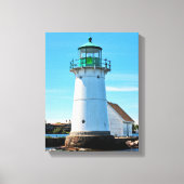 Sunken Rock Lighthouse, New York Canvas Print Leinwanddruck (Vorderseite)