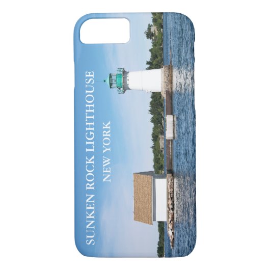 Sunken Rock Lighthouse, New York Case-Mate iPhone Hülle (Rückseite)