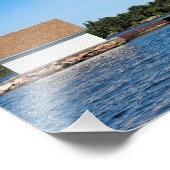 Sunken Rock Lighthouse, New York Foto Print (Ecke)