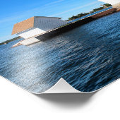 Sunken Rock Lighthouse, New York Foto Print (Ecke)