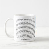 Sunken Rock Lighthouse, New York Kaffeetasse (Links)