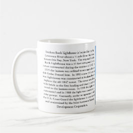 Sunken Rock Lighthouse, New York Kaffeetasse