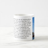 Sunken Rock Lighthouse, New York Kaffeetasse (Mittel)