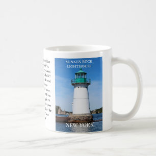 Sunken Rock Lighthouse, New York Kaffeetasse
