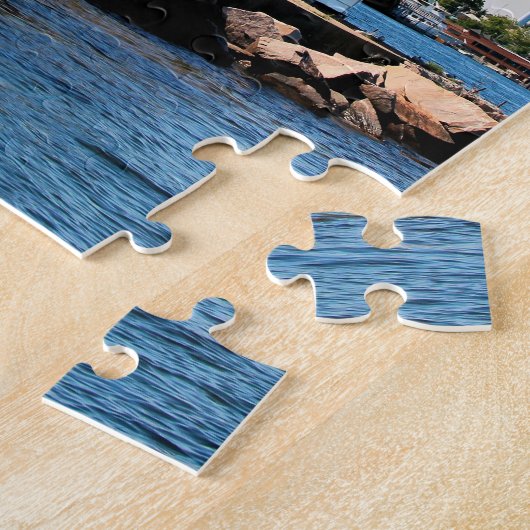 Sunken Rock Lighthouse, New York Puzzle (Seite)