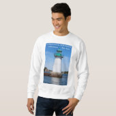 Sunken Rock Lighthouse, New York Sweatshirt (Vorne ganz)