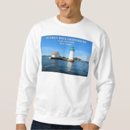 Sunken Rock Lighthouse, New York Sweatshirt