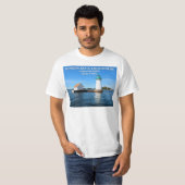 Sunken Rock Lighthouse, New York T-Shirt (Vorne ganz)