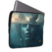 Sunken Secrets Mythic Ocean Depths Art Laptopschutzhülle (Vorne Rechts)