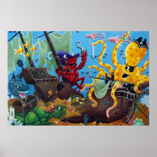 Sunken Ship Poster