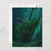 Sunken Ships Embrace Postkarte (Vorne/Hinten)