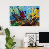 Sunkenschiff Poster (Heimbüro)